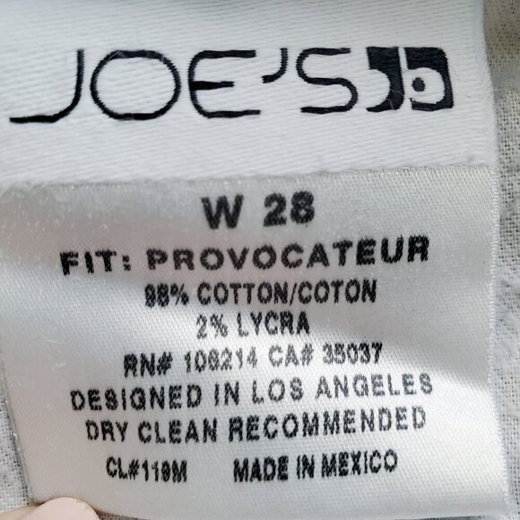 Joe's Jeans Bootcut Jeans Fit Provocateur Rider ll Wash Low Rise Y2K Sz 28 - Picture 8 of 16